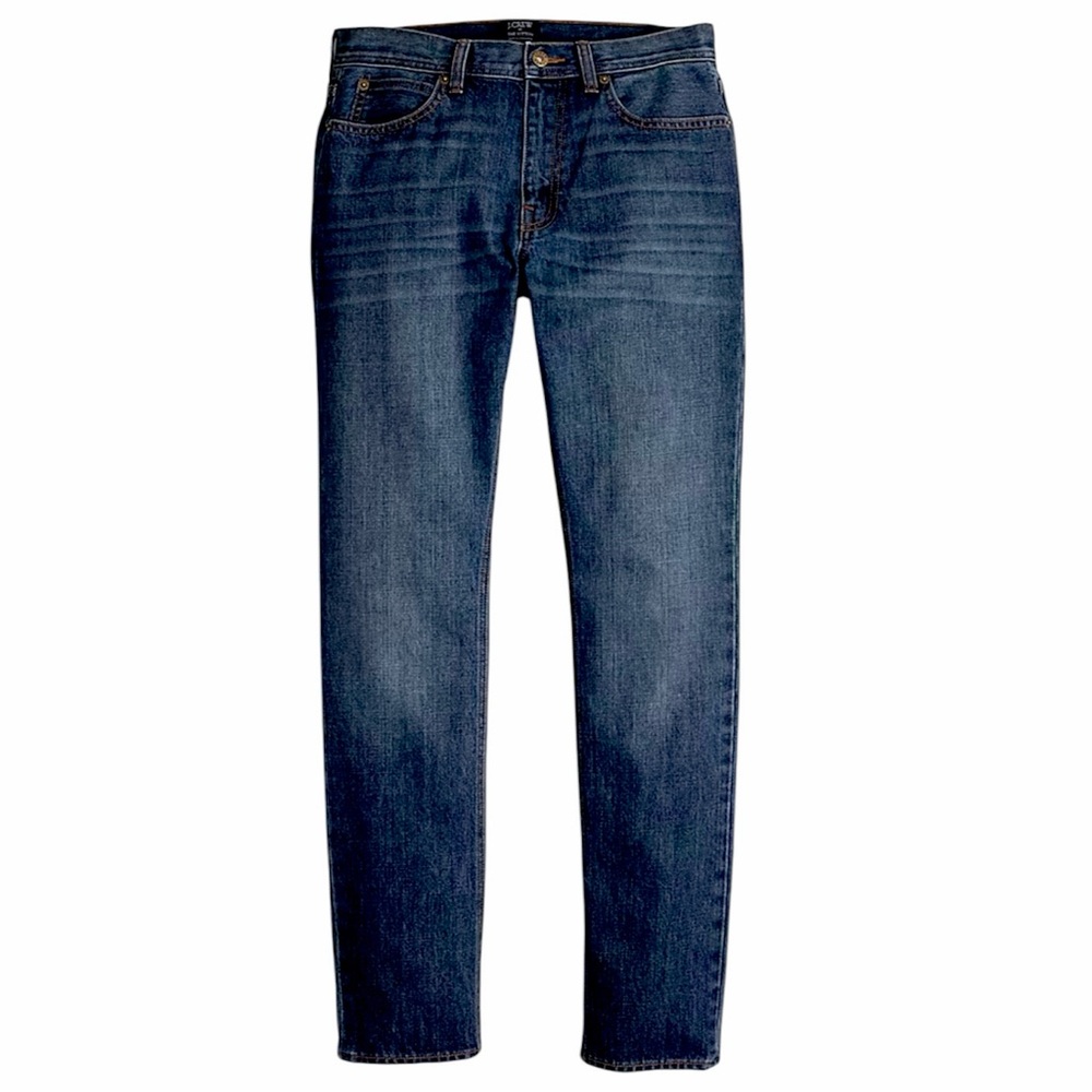 J. Crew Sutton Straight-Fit Jean in Dark Wash Size 32 x 34